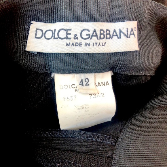 Dolce & Gabbana Trouser NWOT Straight Leg size 42 - Picture 4 of 10